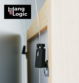 D-hook-D-shaped metal ring , attach point for hanging picture.