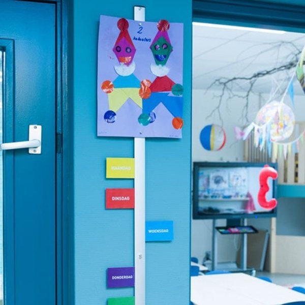 Card Rail for Photo Display