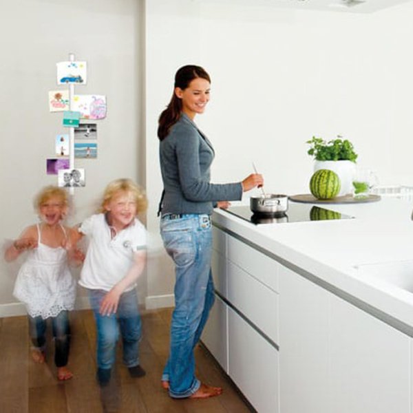 Card Rail for Photo Display