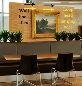 wall-hook-flex-11-30mm-artiteq-hang-logic-ws Wall hook flex is a bendableble hook for hanging pictures on partition walls