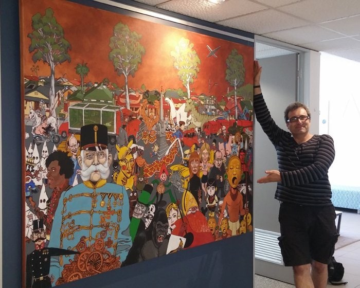 Picture Hanging Systems installed at Harris Orchard