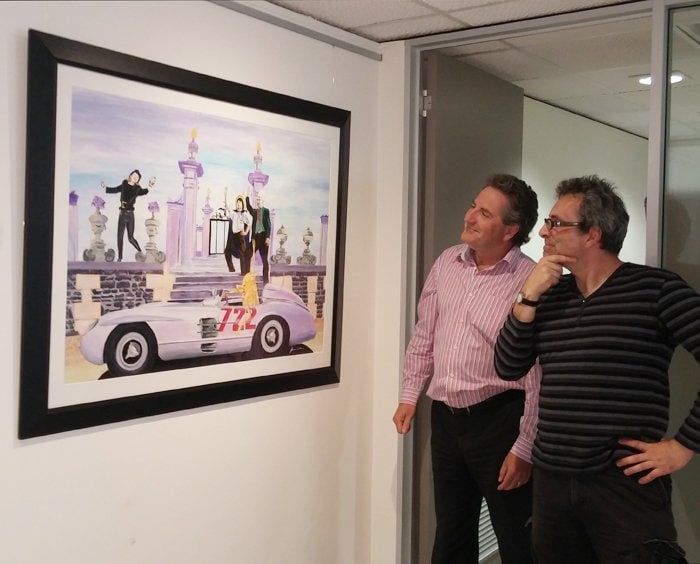 Picture Hanging System installed at Harris Orchard