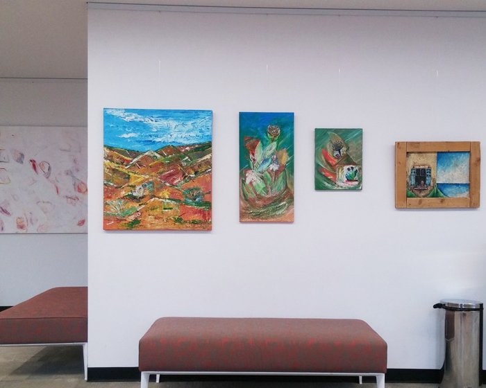 Picture Hanging System at Brighton High School