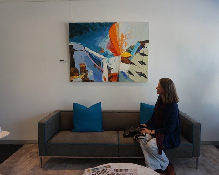 Picture Hanging Systems in lounge