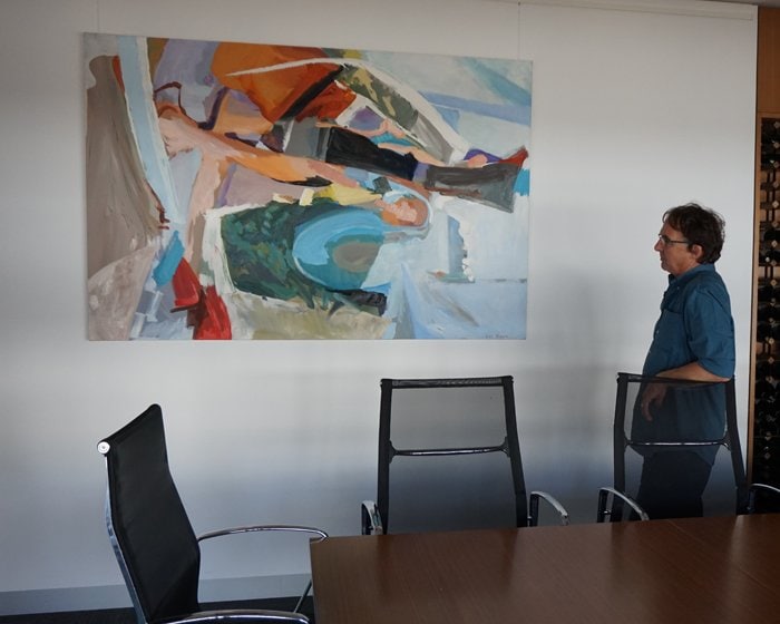 Picture Hanging Systems in conference room