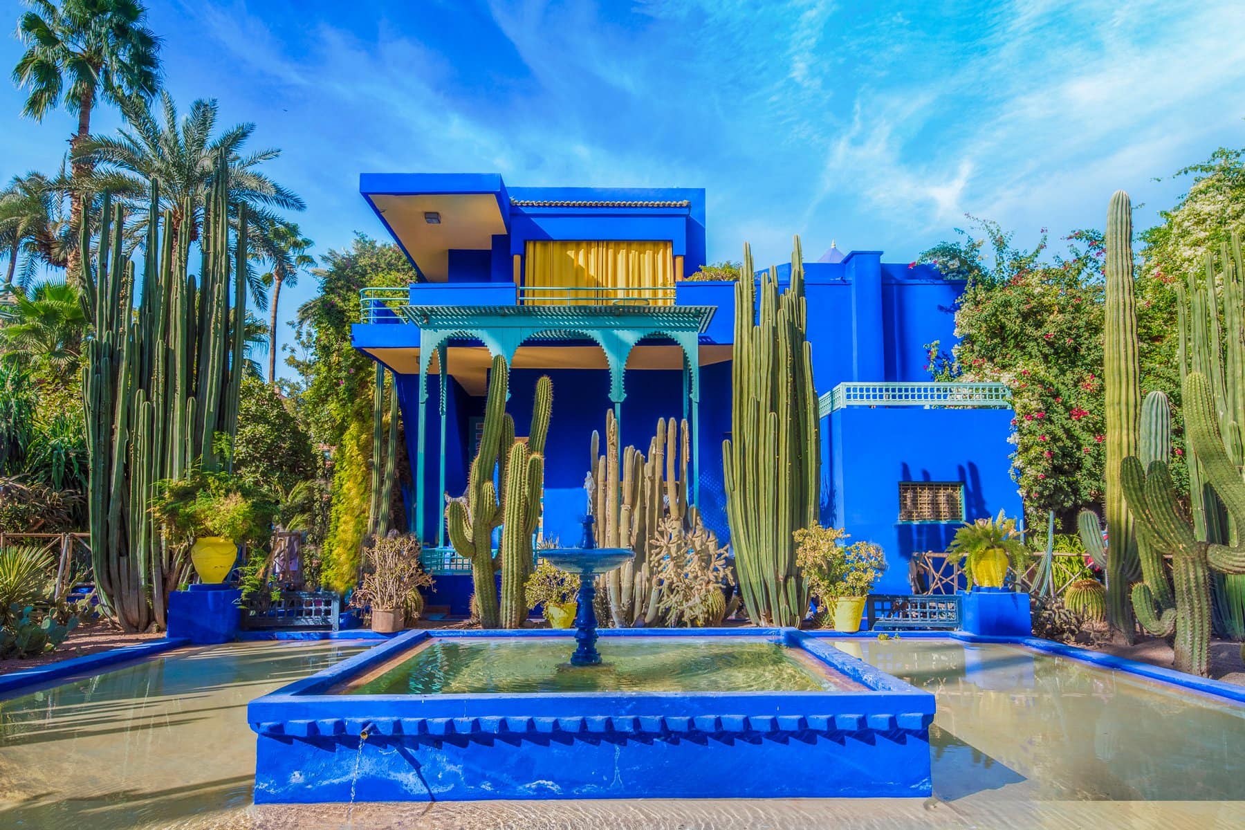 The Majorelle Garden, Marrakech Art deco