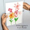 Artiteq Acrylic Pocket with artwork inserted, available at Hang Logic – Australian Artiteq Importer.