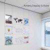 Artiteq Display It Fixed system displaying a world map and office documents, available at Hang Logic