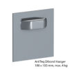 Artiteq Dibond Hanger 100x100 mm | Hang Logic